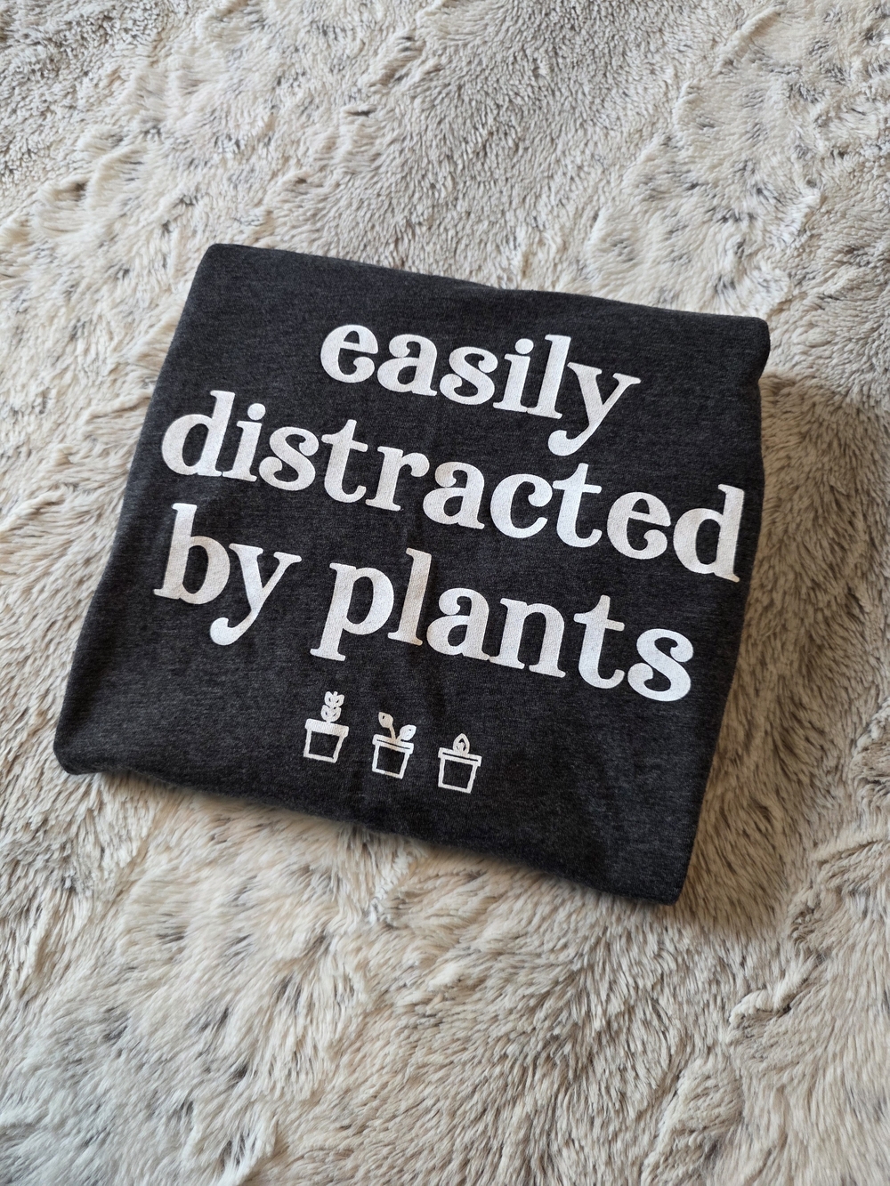Easily Distracted By Plants Graphic Tee - MEDIUM - Picture 2 of 6